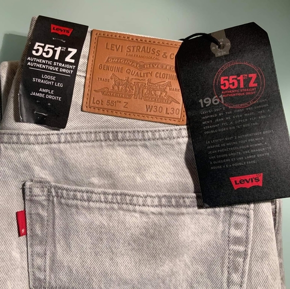 Levi's 551 Z Jeans 30x30 - Picture 2 of 5
